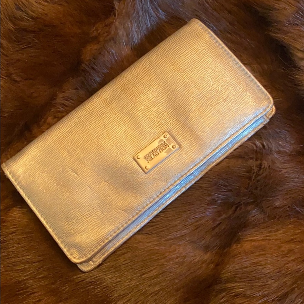 🔥$5🔥 Kenneth Cole Reaction Wallet Gold